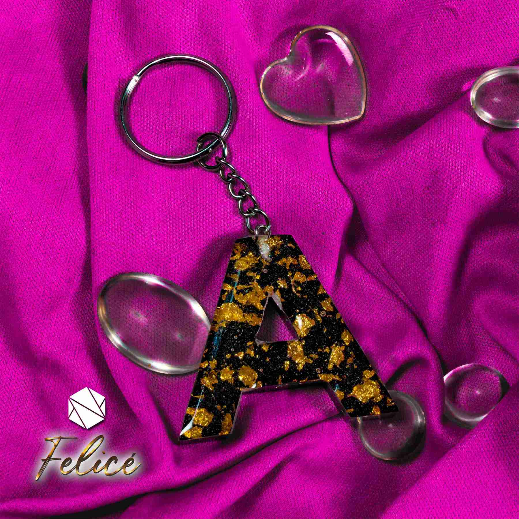 Aurelia Resin Plain Key Tag (Samples)