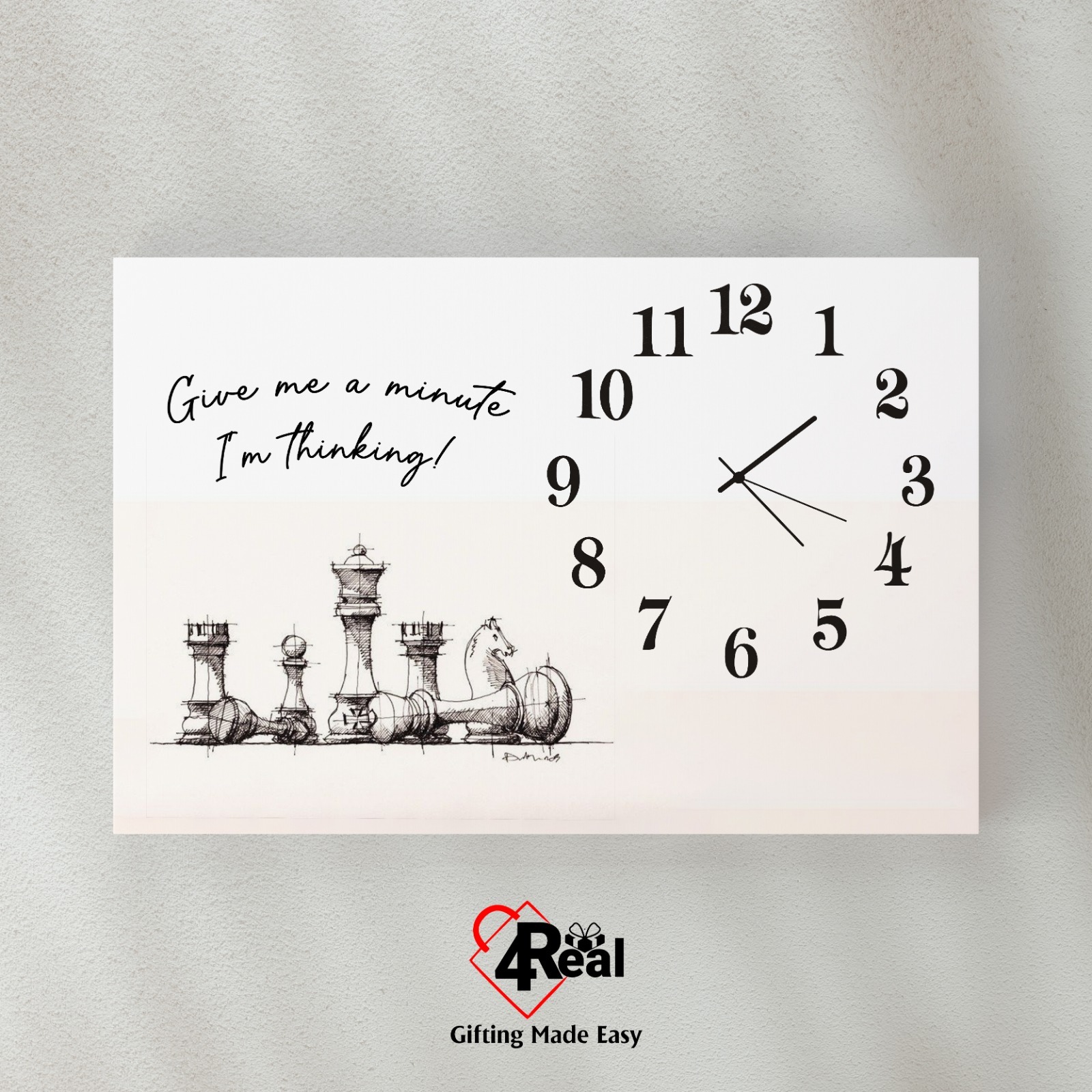 For Him & Her – Custom Mounted Wall Clocks