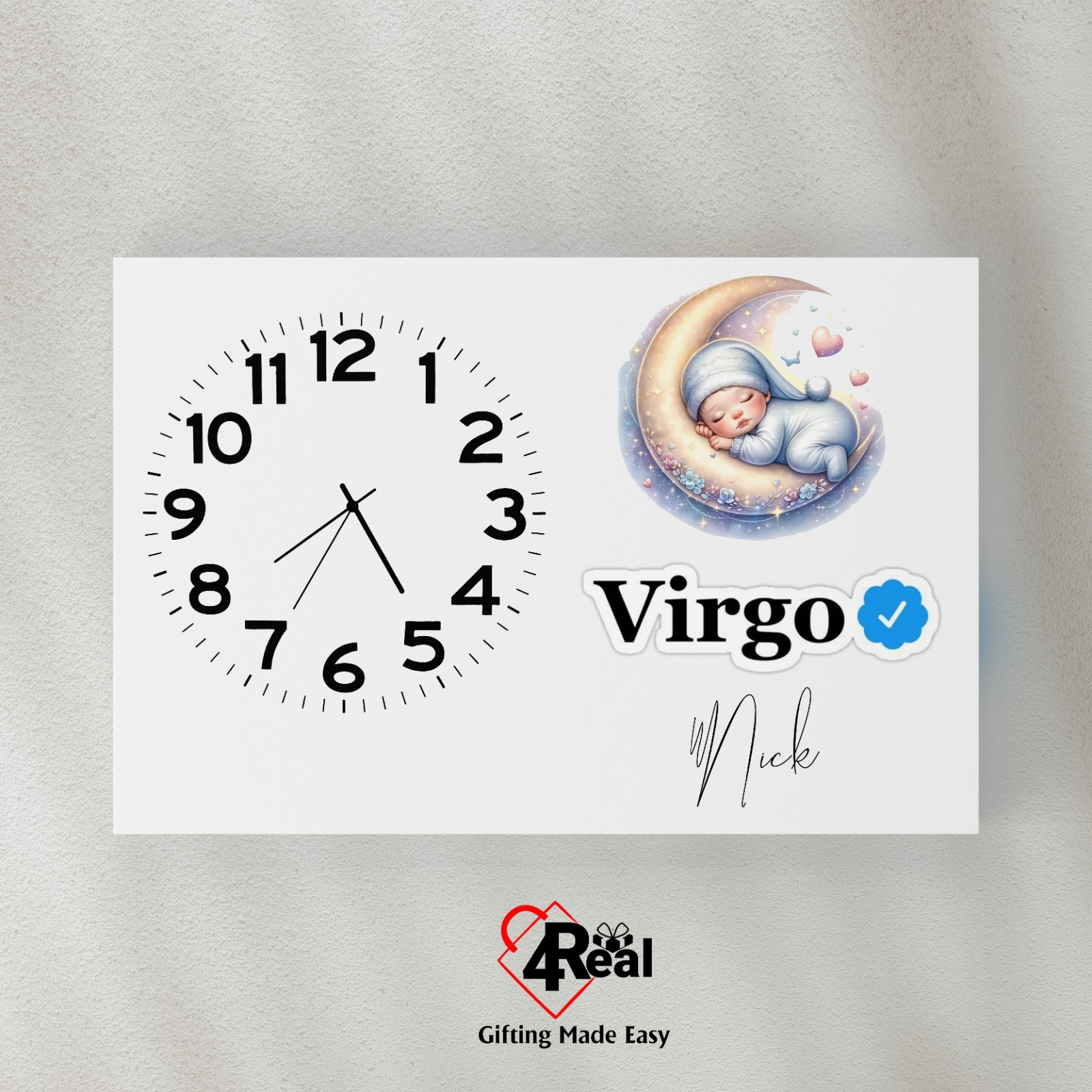 Zodiac-Themed Mounted Wall Clocks